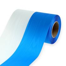 Seppeleen nauhat moiré sinivalkoinen 150 mm