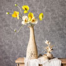 kohteita Keinotekoinen unikkokoristeena olohuoneisiin ja toimistoihin, 95 cm