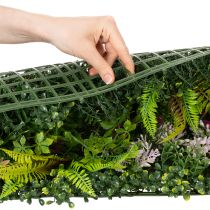 kohteita Keinotekoinen kasviseinä 100 x 55 cm pystysuuntainen viheralue
