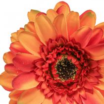 Tekogerbera kukka, tekokukka oranssi Ø11cm 50cm