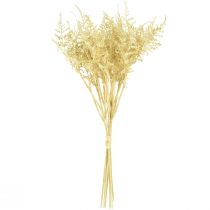 kohteita Keinotekoinen saniainen valkaistu L34cm 12 kpl 2 nippu