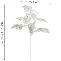 kohteita Keinotekoinen Senecio-oksa (ragwort), monimutkaisesti muotoiltu, 45 cm, 3 kpl