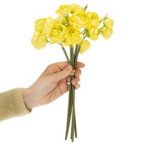 kohteita Keinotekoinen leinikkikimppu kevään kodin sisustukseen, 32 cm, 5 kpl