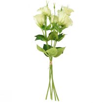 kohteita Tekokukat Eustoma Lisianthus keltavihreä 52cm 5 kpl