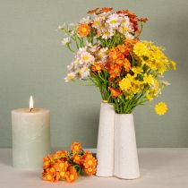 kohteita Tunnelmallinen kamomillan tekokukkien kimppu, 27 cm, 3 kpl