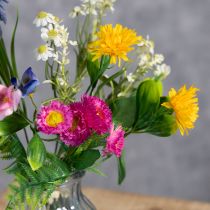 kohteita Keinokukkakimppu, keväinen koriste olohuoneeseen ja toimistoon, 37 cm