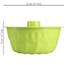 kohteita Metallinen koristeellinen Bundt-kakkuvuoka, omenanvihreä, Ø23cm, korkeus 12cm