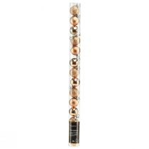 kohteita Mini joulukuusipallot pronssi murtumaton Ø3cm K3,5cm 14kpl