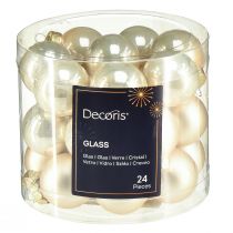 kohteita Mini joulukuusipallot lasihelmipallot Ø2,5cm 22 kpl