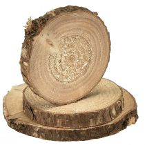 kohteita Minipuusiivut, luonnonkoriste, Ø3-6cm, 600g, tee-se-itse-askartelu