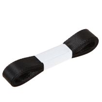 kohteita Koristeellinen lahjanauha musta nauhan reuna 15mm 3m 10 kpl