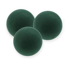 Pistokkeellinen vaahtomuovipallo pieni vihreä Ø12cm 5kpl