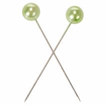 kohteita Helmipääpinnien päitä, omenanvihreä, Ø10mm, 60mm