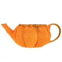 kohteita Kurpitsan istutuskoriste, oranssi, kelta-vihreä, Ø19cm, korkeus 12cm