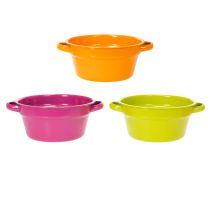 kohteita Metallinen istutusruukku, omaperäinen muotoilu hienostuneisiin asuintiloihin ja tyylikkääseen sisustukseen, 17 cm, 3 osaa