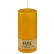 kohteita PURE pilari kynttilän keltainen hunaja Wenzel kynttilät 130/60mm
