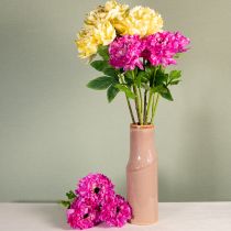 kohteita Keinotekoinen leinikkikukka, yksityiskohtainen kopio olohuoneen ja toimiston sisustukseen, 55 cm, 6 kpl