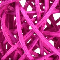kohteita Rottinkipallot vaaleanpunainen pinkki violetti lajitelma rottinki Ø5cm 24 kpl