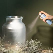 kohteita Hopeinen lumisuihke, glitter ikkunoihin ja talvikoristeisiin, 150ml