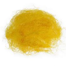 Kevätkoristeet, sisal keltainen, sisalvilla 300g