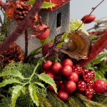 kohteita Peilimarjat Punainen Matta, Kiiltävä Ø1.5cm 140 kpl