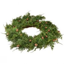 kohteita Kuusiseppele Thuja silmupohjaisella viiniköynnösseppeleellä Ø50cm