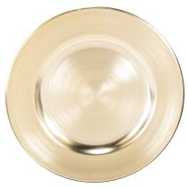 kohteita Pienet pyöreät kiiltävät koristelautaset, 17 cm, 6 kpl