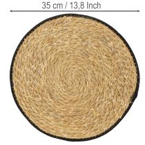 kohteita Pöytäliina, ruislehikosta, pyöreä, Ø35cm, 4 kpl