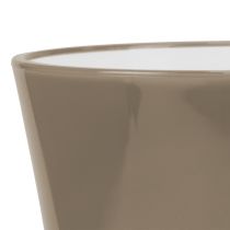 kohteita Maljakko &quot;Fizzy&quot; Ø13,5cm H20cm platinanharmaa 1 kpl