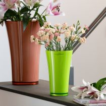 kohteita Maljakko vihreä kukkamaljakko koristeellinen oliivi Ø16,5 cm korkeus 27 cm