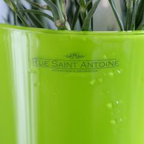 kohteita Maljakko vihreä kukkamaljakko koristeellinen oliivi Ø16,5 cm korkeus 27 cm