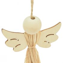 kohteita Jouluenkeli Joulukuusikoristeet enkeli raffia 11cm 12 kpl