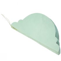 kohteita Joulupallopaperi turkoosi sipuli FSC Ø15cm K20cm