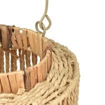 kohteita Lyhtyraffia kahvalla luonnonkuitumetallia Ø19cm H21cm