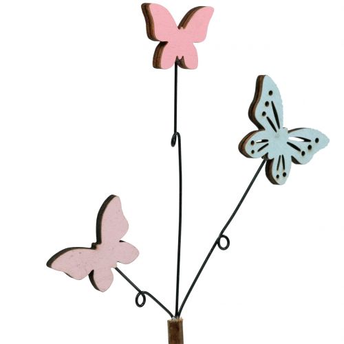 Koristeellinen tulpan perhonen H43cm 6kpl | Floristik24.fi