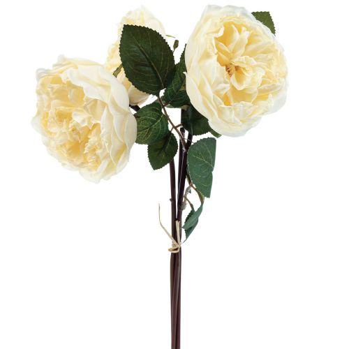 kohteita Keinotekoiset ruusut kuin aidot kerman tekokukat 48cm 3kpl