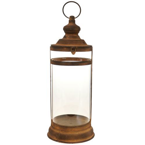 Deco Lantern Lantern Rust Look Metal Deco Ø15cm K46cm