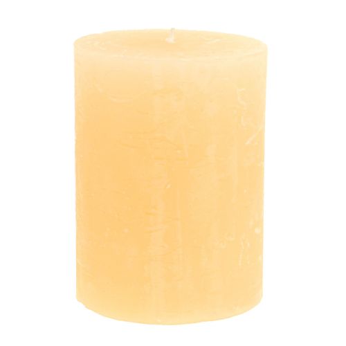 kohteita Kynttilät Apricot Light Yksiväriset pilarikynttilät 60×80mm 4kpl