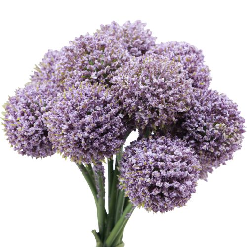 Floristik24 Tekokukat Pallokukka Allium Tekovioletti 25cm 12 kpl