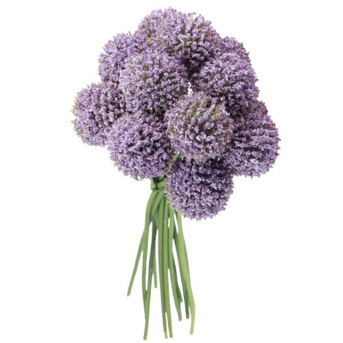 Floristik24 Tekokukat Pallokukka Allium Tekovioletti 25cm 12 kpl