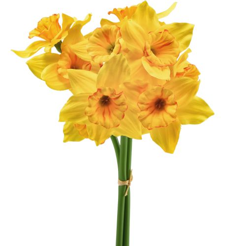 kohteita Narsissin koristelu tekokukat keltaiset narsissit 38cm 3kpl