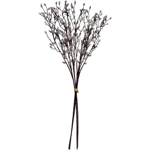 Floristik24 Keinotekoinen pillu pajukurkkukoriste 73cm 4 kpl