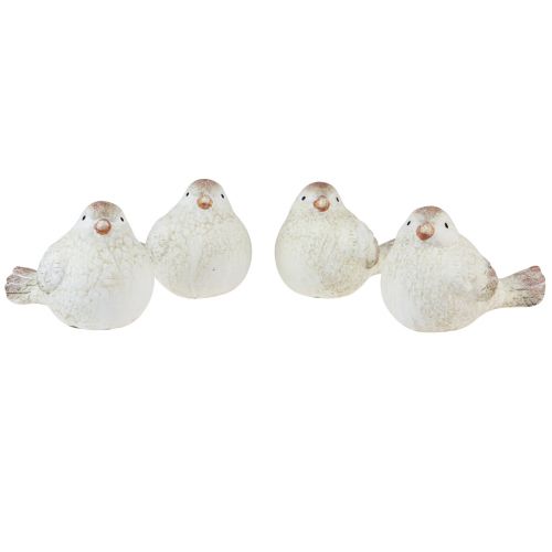 Floristik24 Pöytäkoristeet kevätkoristeet koristeelliset lintuhahmot 8,5cm 4 kpl