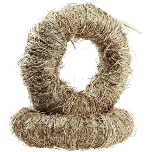 kohteita Koristeseppele heinäseppele luonnollinen seppele kesäseppele Ø27cm 2 kpl