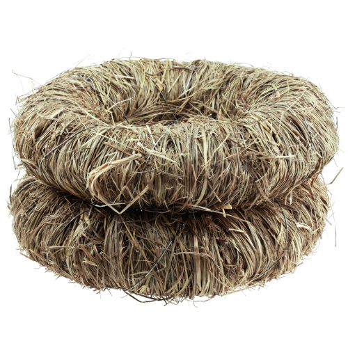 kohteita Koristeseppele heinäseppele luonnollinen seppele kesäseppele Ø27cm 2 kpl