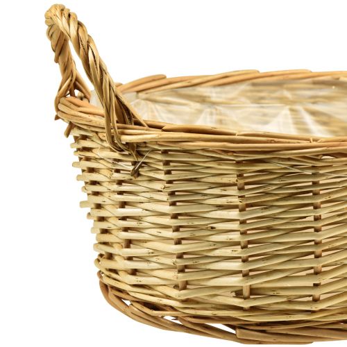 kohteita Kasvikori kudottu kori soikea paju 42/34/28cm 3 kpl sarja