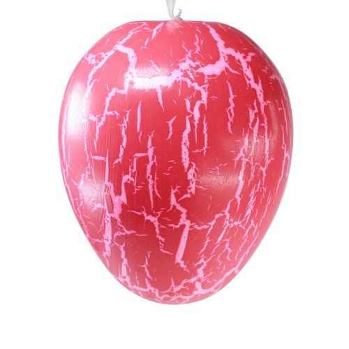 kohteita Koristeellinen ripustin pääsiäismunat keltainen/vaaleanpunainen/punainen craquelure H11,5cm 3 kpl