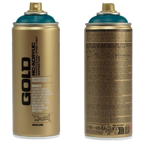 kohteita Spray Paint Spray Petrol Montana Gold Blue Matt 400ml