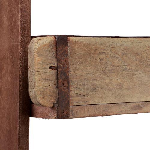 Floristik24 Tiilen muotoinen puinen istutuslaatikko puinen laatikko ripustuskori H60cm