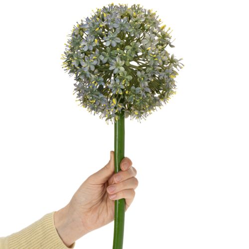 kohteita Keinotekoinen kukkiva allium-oksa, elävän näköinen, 90 cm